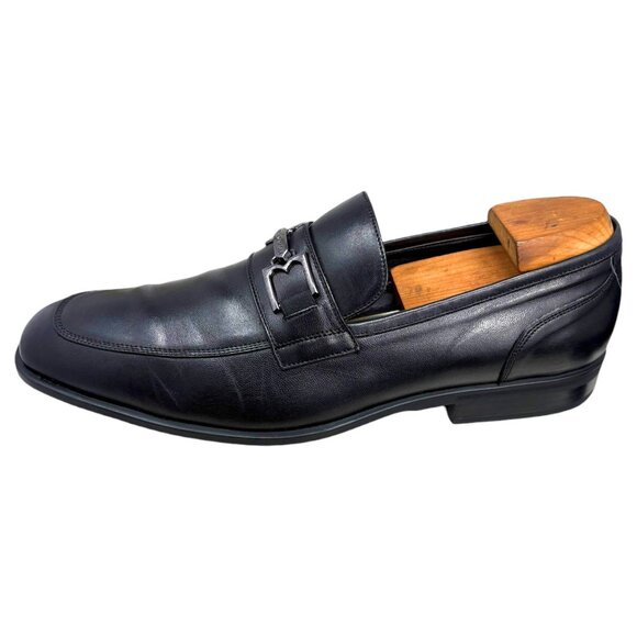 Bruno Magli Fermo Black Nappa‎ Leather Horsebit Loafers main image 6